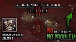 1100+ AetherT8 Infernal Hordes vs The BEST all-around WW Barbarian Build in S5  NO Fists of Fate