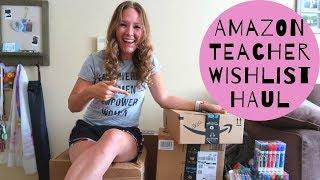 AMAZON TEACHER WISHLIST HAUL // unboxing my amazon music classroom wishlist