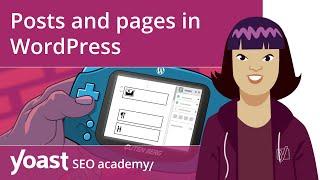 What's the difference between posts and pages in WordPress? | WordPress for beginners