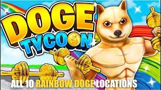 DOGE TYCOON MAP FORTNITE CREATIVE - ALL 10 RAINBOW DOGE LOCATIONS