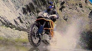 KTM1190 Adventure R Red Bull Athlete Chris Birch cuts loose