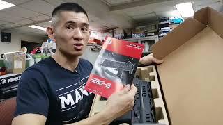 WE SMG-8 Gas Blowback  Airsoft Sub Machine Gun, Unboxing, Testing, Review