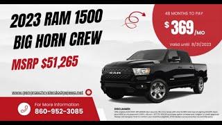 The 2023 Ram 1500 Big Horn Crew (August 2023 Monthly Lease)