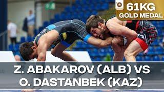 Gold Medal • FS 61Kg • Zelimkhan ABAKAROV (ALB) vs. Ossimzhan DASTANBEK (KAZ)