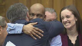 Lamar Johnson, attorneys celebrate as judge overturns murder conviction