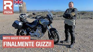 Moto Guzzi Stelvio 2024 the road test of the new Maxi Enduro from Mandello