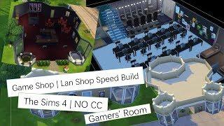 Lan Shop / Game Shop Speed Built  | The Sims 4