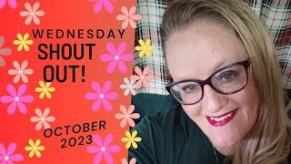  Wednesday Shout Out!   