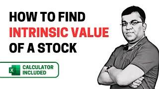 How to Find Intrinsic Value of a Stock | Excel Calculator | Calculate Intrinsic Value of Infosys