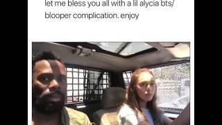 Alycia Debnam Carey Bloopers