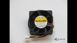 9WP0612H4011   12V  0.11A   3wires Cooling Fan