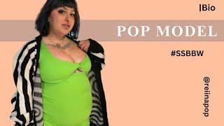 THICK SSBBW REINA POP PlusBBW Curvy Figure |Body Positive |Plussize Fashion model Biography |Beauty