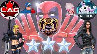 INSANE MATCHUP!! VS Nick136! 3-Stars Only Battlegrounds Conflictor Meta! Vega 3* Tournament! - MCOC