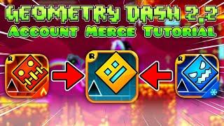 How To Merge Saves In Geometry Dash 2.2