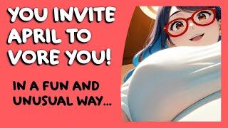 Your Girlfriend Vores You! In a special way...  [F4A] [Vore ASMR] [Giantess ASMR]