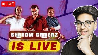 MICHAEL MEETS TREVOR  GTA V LIVE | SHADOW GAMERZ