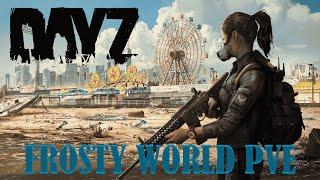 Поход на Данж Монолит на проекте FROSTY WORLD PVE #1 #dayz