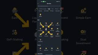 "Step-by-Step Guide: Accessing Cloud Mining Feature on Binance" | Binance Tutorials #shortsvideo