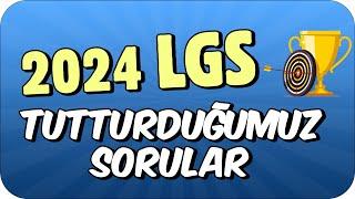 BİR TONGUÇ KLASİĞİ Kitaplarda Tutturduğumuz Sorular  #2024LGS