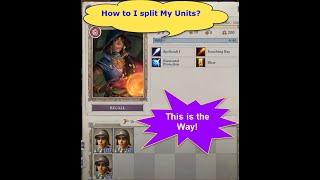 How to Split Units in Pathfinder2 Wrath of the Righteous Crusader Armies!