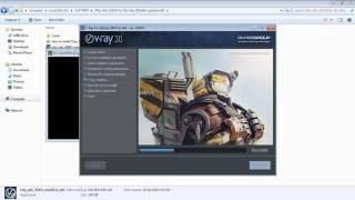 how to install vray in 3ds max 2014