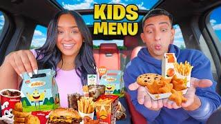 TRYING EVERY FAST FOOD KIDS MEAL!