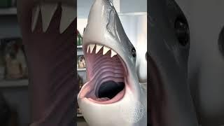 Chocolate Shark!  This 7,5ft long and 150lbs 100% chocolate is one of my largest creation!