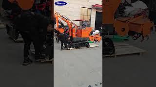 High Quality European Standard Crawler Tractor Rotary Cultivator Tiller for Sale #tiller #tractor