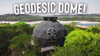 Huge 4 Level Geodesic DOME Lake House! | Full Airbnb Tour!