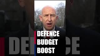 Defense Secretary John Healey: Trump Not Sole Reason for Budget Boost