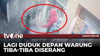 Terekam CCTV, Pemuda Bersajam Serang Warga di Bandung | Kabar Hari Ini tvOne