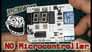 Visitor Counter Without Microcontroller