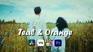 80 POPULAR Orange & Teal Luts | Free Luts | How To Use Luts In Adobe Premiere Pro.