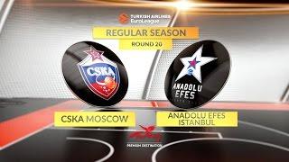 Highlights: CSKA Moscow - Anadolu Efes Istanbul