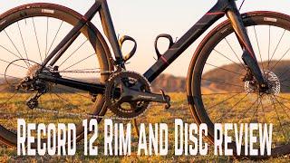 Campagnolo Record 12 RIM and DISC brake review!