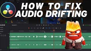 How to FIX AUDIO DRIFT in Davinci Resolve 17