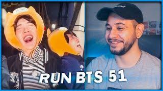 RUN BTS - 51 эпизод ️ Празднование 50-го эпизода ️ (3 часть) РЕАКЦИЯ