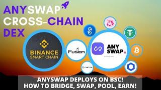 ANYSwap Cross Chain Dex on Binance Smart Chain ~ Bridge, Swap, Pool, Earn (Tutorial)