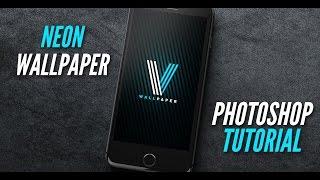 Neon Wallpaper in Photoshop CC 2017 - Tutorial