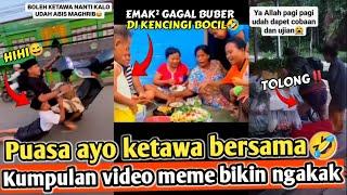 Kumpulan video lucu lucu tiktok bikin ngakakhiburan di bulan puasa ayo ketawa‼️REACT VIDEO MEME