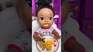 Baby Alive Dolls Feeding With Mini Food Compilation #babyalive #dolls #doll #minifood