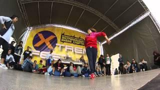 Anya vs Dasha | 1/8 bgirl 1x1 | Top session 2014 - #bboy #bgirl #breakdance