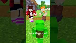 WHAT'S HAPPENING TO Lil JJ?  - Maizen Minecraft Animation  #shorts #funny #animation