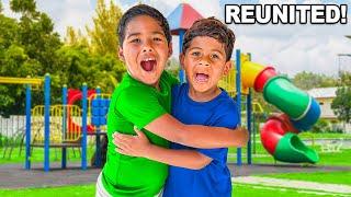 Zakyius REUNITES With Adopted TWIN Brother!