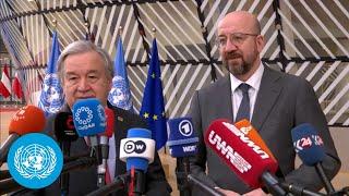 UN Chief with European Union and the United Nations | United Nations