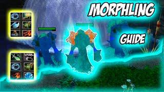 Morphling Guide | Гайд на Морфа | Как работает Adaptivestrike? Как Правильно перекачиваться?