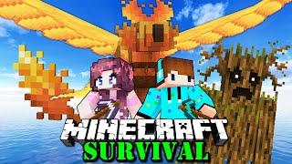 MAKHLUK BERSAYAP ELEMENTAL DAN POHON YANG KESEPIAN !! Minecraft Survival Bucin S4 [#18]