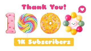 1K Subscribers Celebration Special Video ️ Thank you!