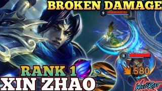 XIN ZHAO MONSTER ONE SHOT DELETE! AGGRESSIVE MVP PLAY- TOP 1 GLOBAL XIN ZHAO BY 英 Firebird-WILD RIFT