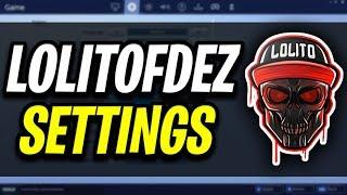 LOLiTO FDEZ Fortnite Settings and Keybinds